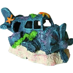 SUPERFISH Déco Led Avion L Résine 18x9x10 cm