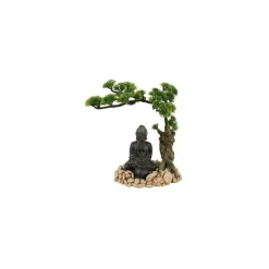 ZOLUX Décor avec diffuseur bouddha et bonzaï L14,5xl12xh20 cm
