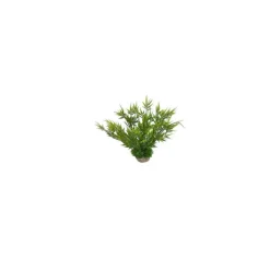 LABEO Décor marin imitation bambou en plastique vert Ø 10 x H 25 cm