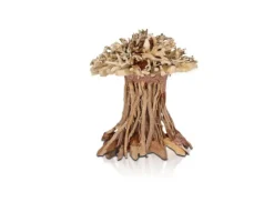 AQUAVIE Décor pour aquarium coloris marron Three Forêt SPM - 13 x 13 x 9 cm