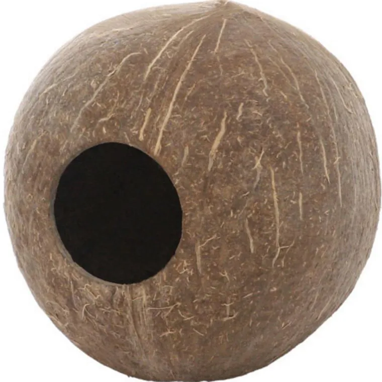 HOBBY Décor pour aquarium coloris marron Grotte coco Aqua Cave - Taille L
