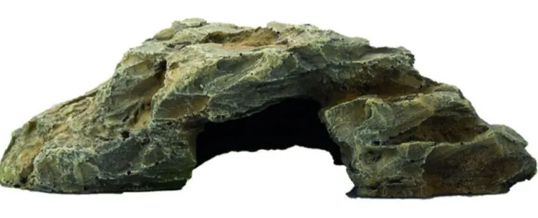 HOBBY Décor pour terrarium coloris gris Comb Cave 1 - 19 x 8 x 5 cm