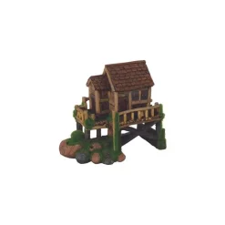ZOLUX Décoration d'aquarium cabane ki pouss avec graines moyen modèle