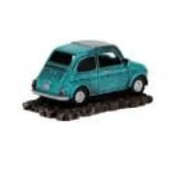 EUROPET Décoration pour aquarium coloris bleu Voiture Vintage Italienne Aqua Della - 12 x 6,5 x 5,5 cm