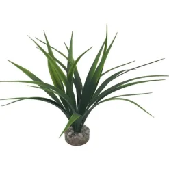 LABEO Décoration pour aquarium en résine coloris vert herbe marine (livré aléatoirement parmi plusieurs couleurs)