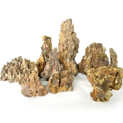 REPTILE PLANET Décoration pour aquarium pierre canyon coloris marron Reptiles Planet - Taille S
