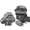 REPTILE PLANET Décoration pour aquarium pierre black multiwhite Reptiles Planet - Taille S
