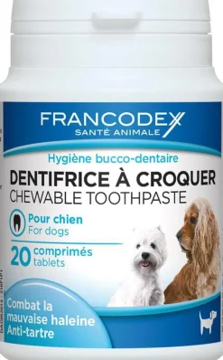 FRANCODEX Dentifrice a croquer pour chien