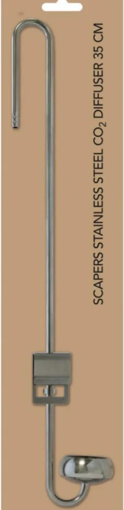SUPERFISH Diffuseur CO2 pour aquarium en inox coloris gris - 35 cm