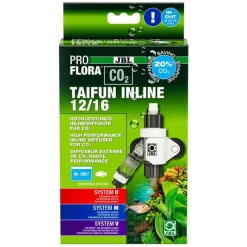 JBL Diffuseur de CO2 pour aquarium coloris blanc et noir ProFlora Taifun Inline