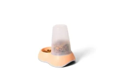 SAVIC Distributeur de croquettes Loop orange - 0,7 L