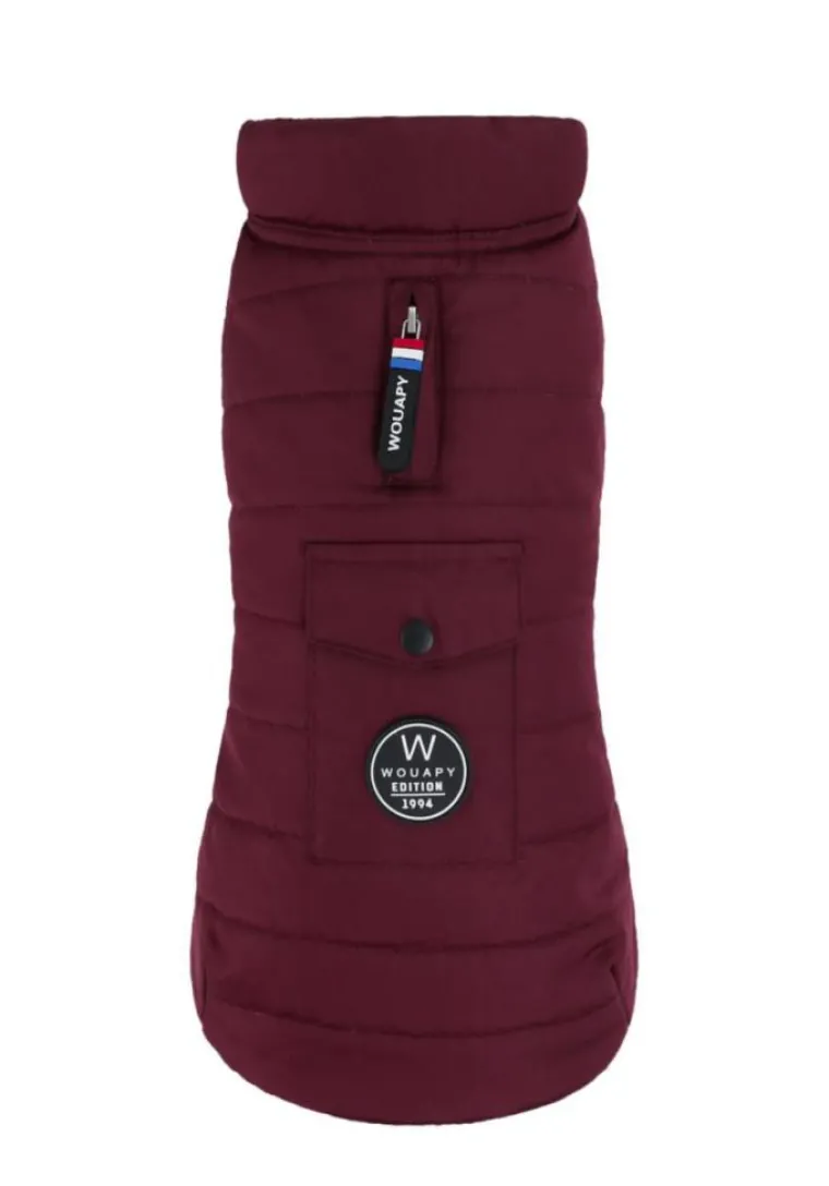 WOUAPY Doudoune pour chien coloris prune - Taille 26