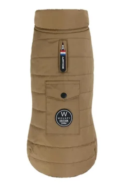 WOUAPY Doudoune pour chien coloris camel - Taille 46
