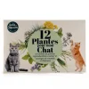 RADIS ET CAPUCINE Enveloppe 12 sachets plantes pour mon chat
