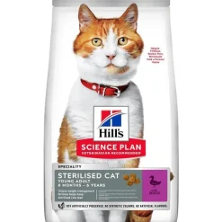 HILL'S Feline Young Adult Sterilised Cat Canard Hill’s Pet Nutrition - 7 kg