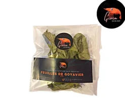 GIOIASHRIMP Feuilles de goyavier pour crevettes d'aquarium – Sachet de 10