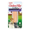 INABA Filet de poulet grillé pour chat Ciao saveur crevette - 25 g