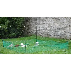 LIFLAND Filet-enclos pour poules grand modèle H 125 cm x 21 m