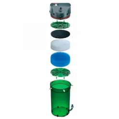 EHEIM Filtre aquarium capacité jusqu'à 350L avec robinets - Classic 350