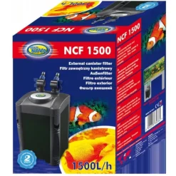 BLUE CORAL Filtre aquarium grande capacité pour 600L - AQUA NOVA modèle NCF-1500