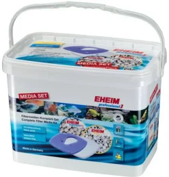 EHEIM Filtre en non tissé et natte de filtration pour filtration mécanique et biologique aquarium coloris blanc Média Set Professionnel 3