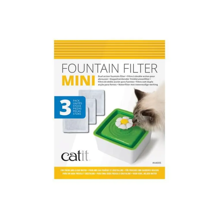CATIT Filtre fontaine pour chat Flower mini - 1.5L