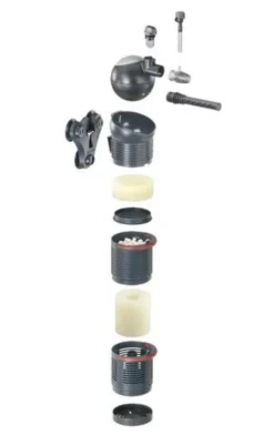 EHEIM Filtre interne jusqu'à 160L, qualité supérieure - BioPower 160 pour aquarium