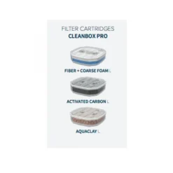 AQUATLANTIS Filtre pour aquarium efficace jusqu'à 200L - Cleansys Pro 730