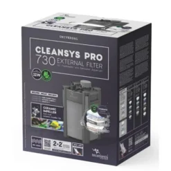 AQUATLANTIS Filtre pour aquarium efficace jusqu'à 200L - Cleansys Pro 730