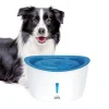 ZEUS Fontaine à eau pour chien coloris blanc - 6 L