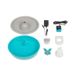 PETSAFE Fontaine Drinkwell Papillon coloris bleu - 1,5 L