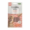 BUBIMEX Friandise en crème pour chat au saumon Creamy x 4 - 60 g