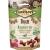 CARNILOVE Friandise pour chat snack croquant au canard - 50 g
