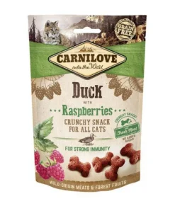 CARNILOVE Friandise pour chat snack croquant au canard - 50 g