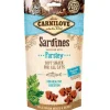 CARNILOVE Friandise pour chat snack demi-sec à la sardine - 50 g