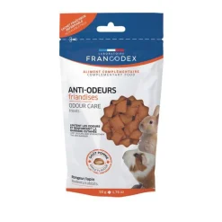 FRANCODEX Friandises anti odeurs pour rongeur en sachet de 50 g