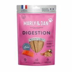 MARLY & DAN Friandises pour chien barres à mâcher digestion - 80 g