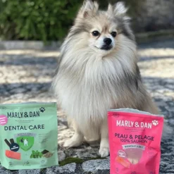 MARLY & DAN Friandises pour chien freeze dried peau et pelage - 50 g