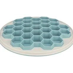 TRIXIE Gamelle anti-glouton pour chien coloris bleu Slow Feeding - Ø 30 cm