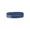 SCRUFFS Gamelle pour chat en grès coloris bleu nuit Reactive Glaze - 13 x 13 x 3 cm