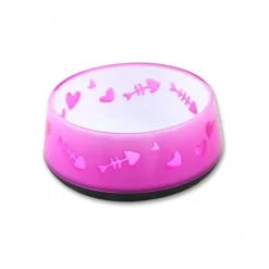 ALL FOR PAWS Gamelle pour chat rose - 300 ml