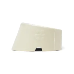 SCRUFFS Gamelle pour chien à la face aplatie coloris beige en grès – 18 x 15 x 10,5 cm