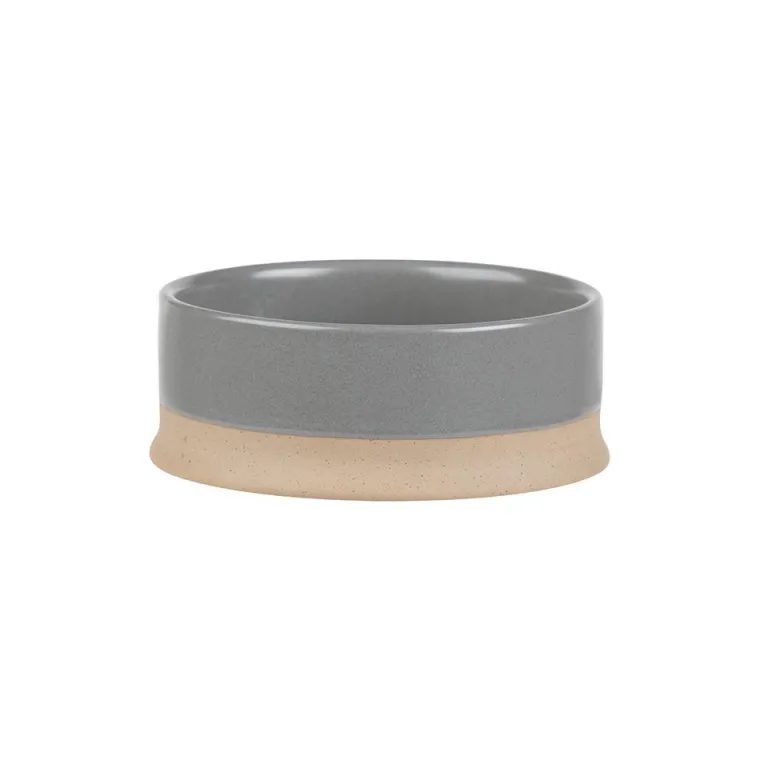 SCRUFFS Gamelle pour chien coloris gris en grès Scandi – 20 x 20 x 7 cm