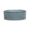 SCRUFFS Gamelle pour chien en grès coloris gris avec rayures Reactive Glaze - 19 x 19 x 8 cm