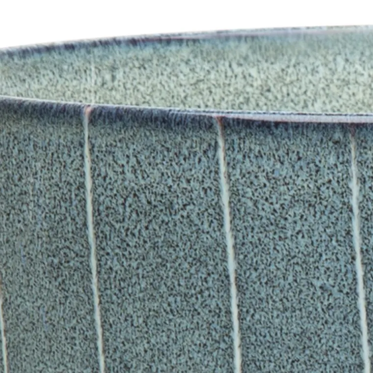SCRUFFS Gamelle pour chien en grès coloris gris avec rayures Reactive Glaze - 19 x 19 x 8 cm
