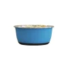 GIRARD Gamelle pour chien et chat coloris bleu mat en inox Tyrol – 950 ml
