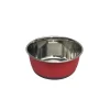GIRARD Gamelle pour chien et chat coloris rouge mat en inox Tyrol – 500 ml
