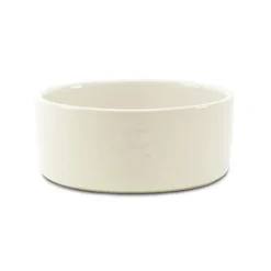 SCRUFFS Gamelle repas pour chien coloris beige clair en grès – 19 x 19 x 8,5 cm