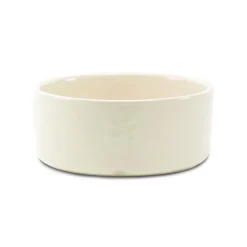 SCRUFFS Gamelle repas pour chien coloris beige clair en grès – 19 x 19 x 8,5 cm