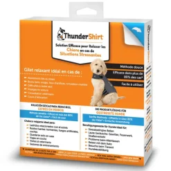 ADAPTIL Gilet relaxant pour chien coloris gris ThunderShirt - Taille XS